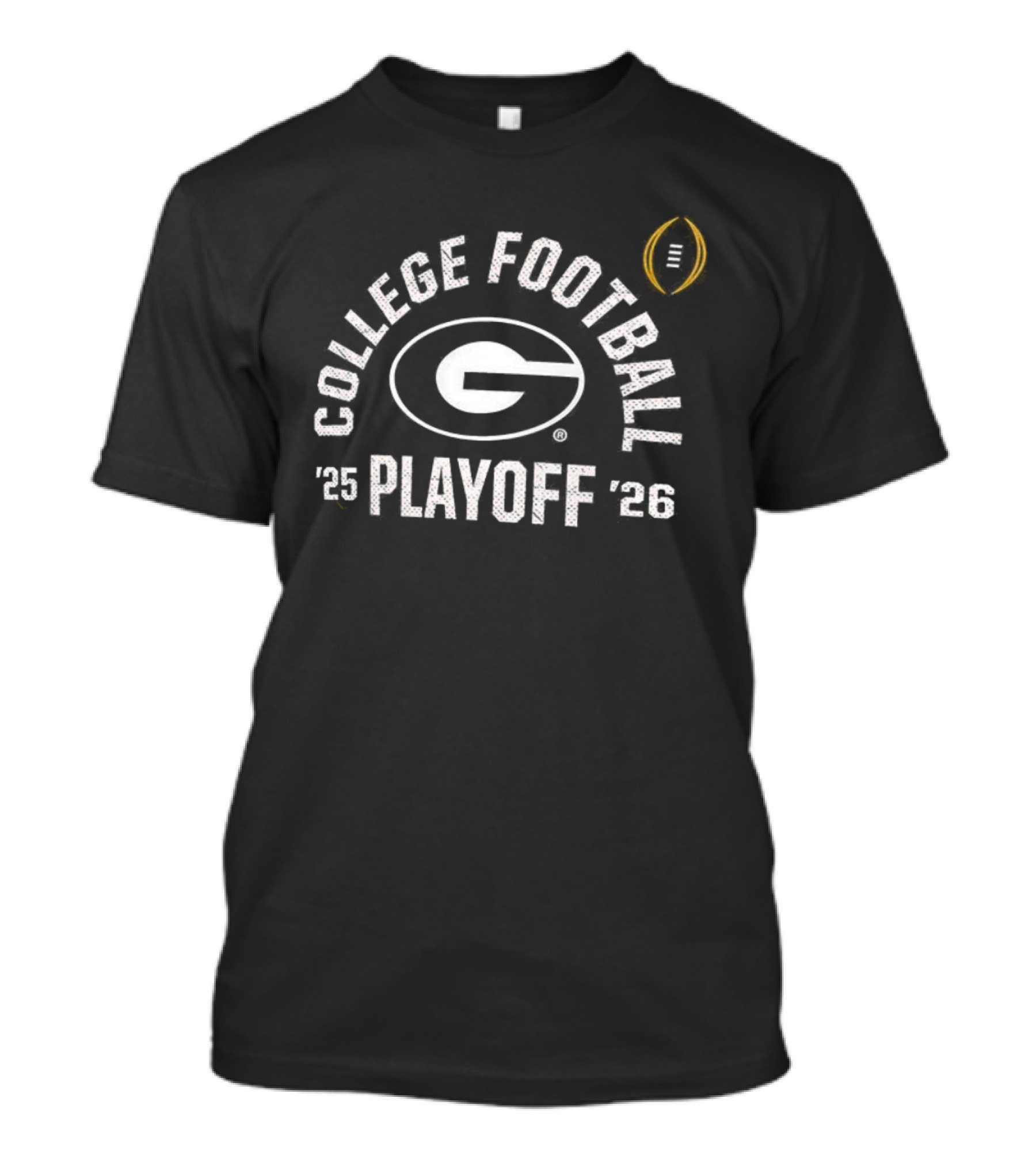 College Football Playoff Georgia Bulldogs '25-'26 Football T-Shirt