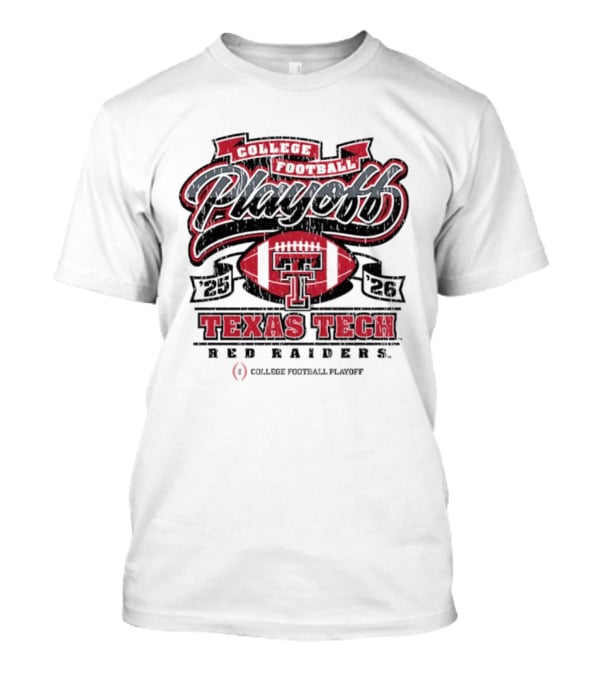 Texas Tech Red Raiders College Football Playoff Retro 2025 2026 T-Shirt