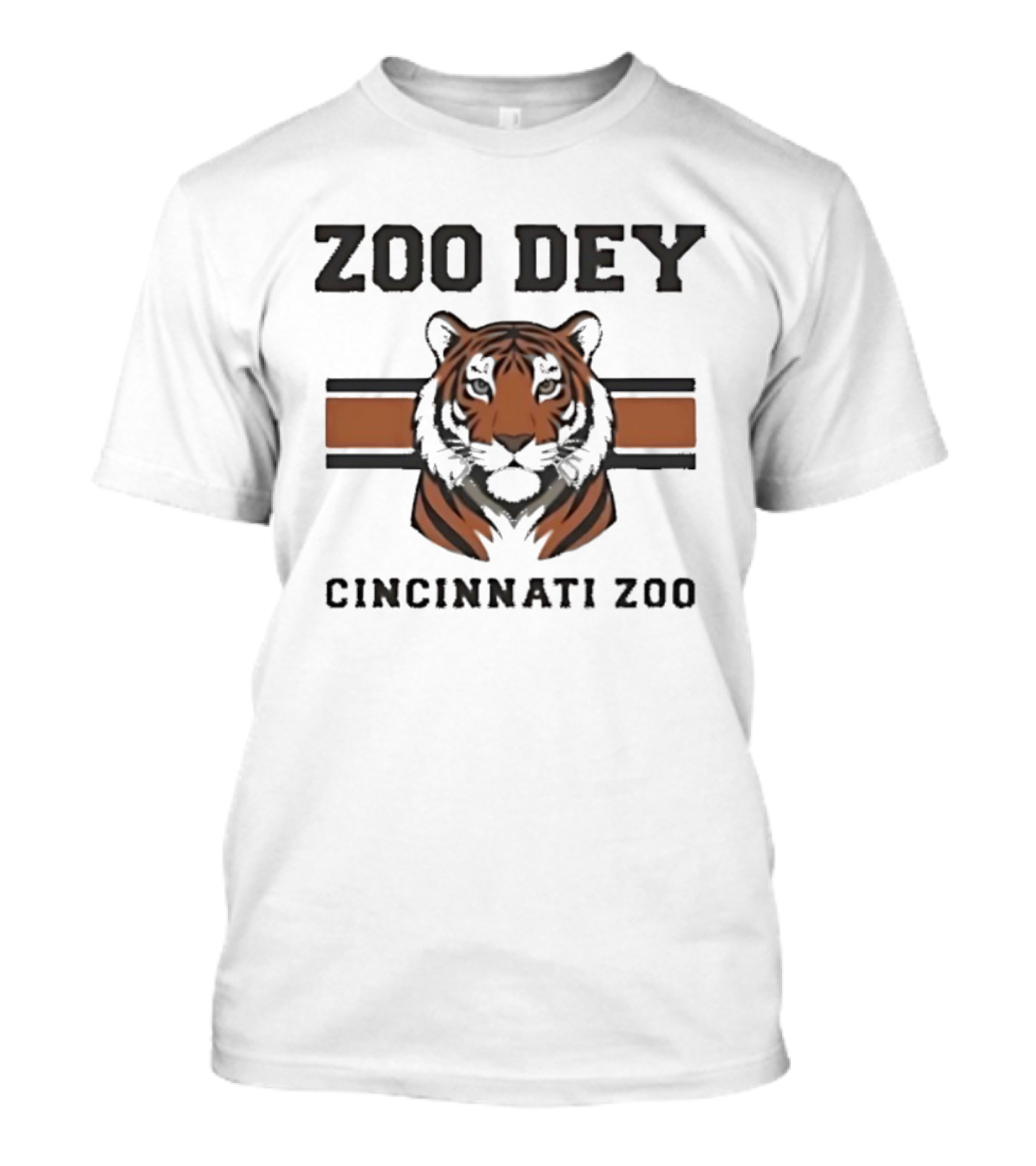 Cincinnati Zoo Tiger Zoo Dey T-Shirt