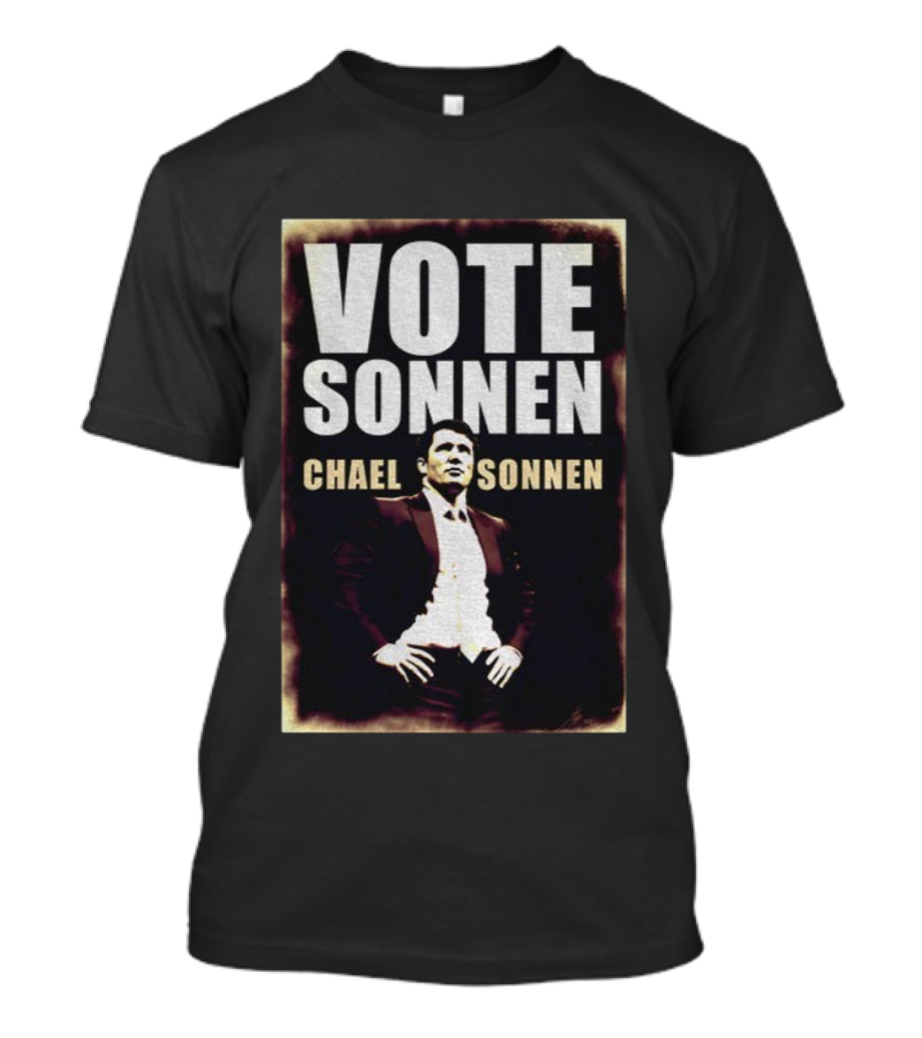 Vote Sonnen Chael Sonnen Light Heavyweight Vintage Style T-Shirt