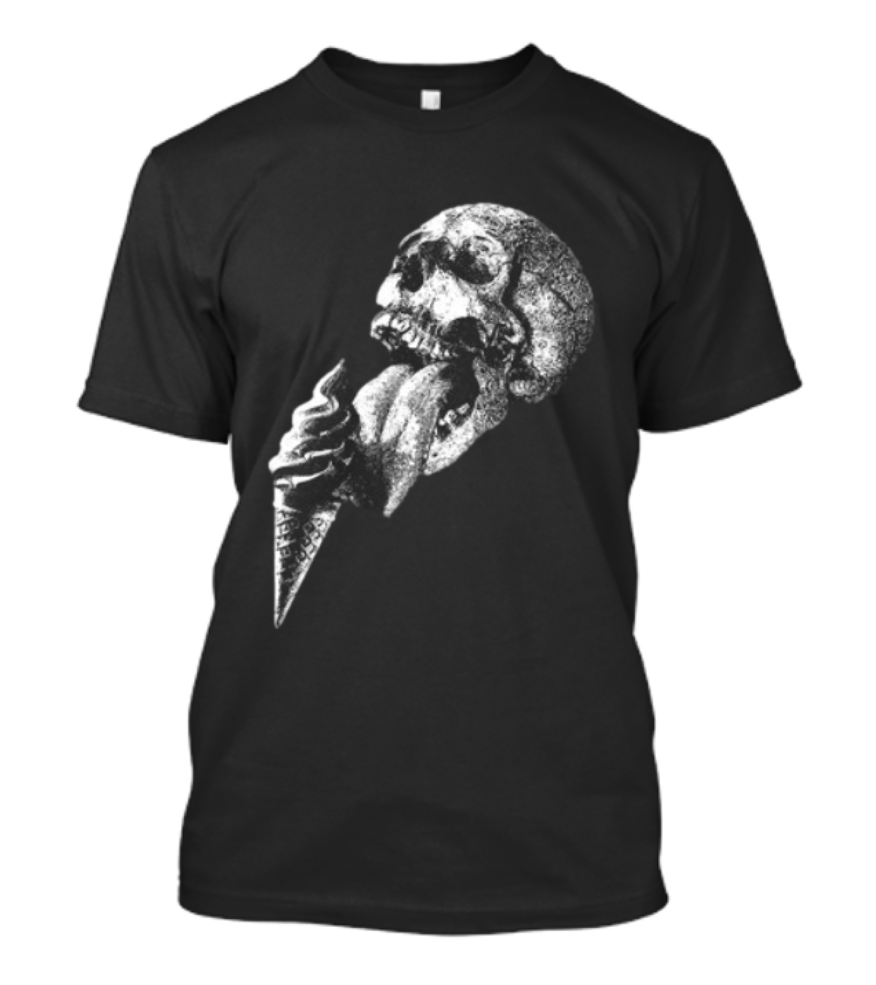 Laura Jane Grace Mississippi Medicals Skull And Ice Cream Cone Concept T-Shirt