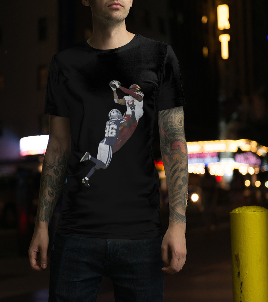 Terry McLaurin Washington Commanders Football Catch Vs Cowboys T-Shirt