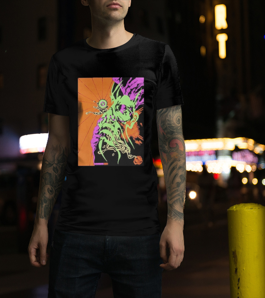Viagra Boys Imploding Consciousness Psychedelic Creature Vortex T-Shirt