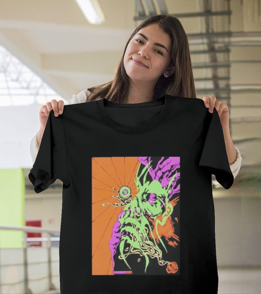 Viagra Boys Imploding Consciousness Psychedelic Creature Vortex T-Shirt