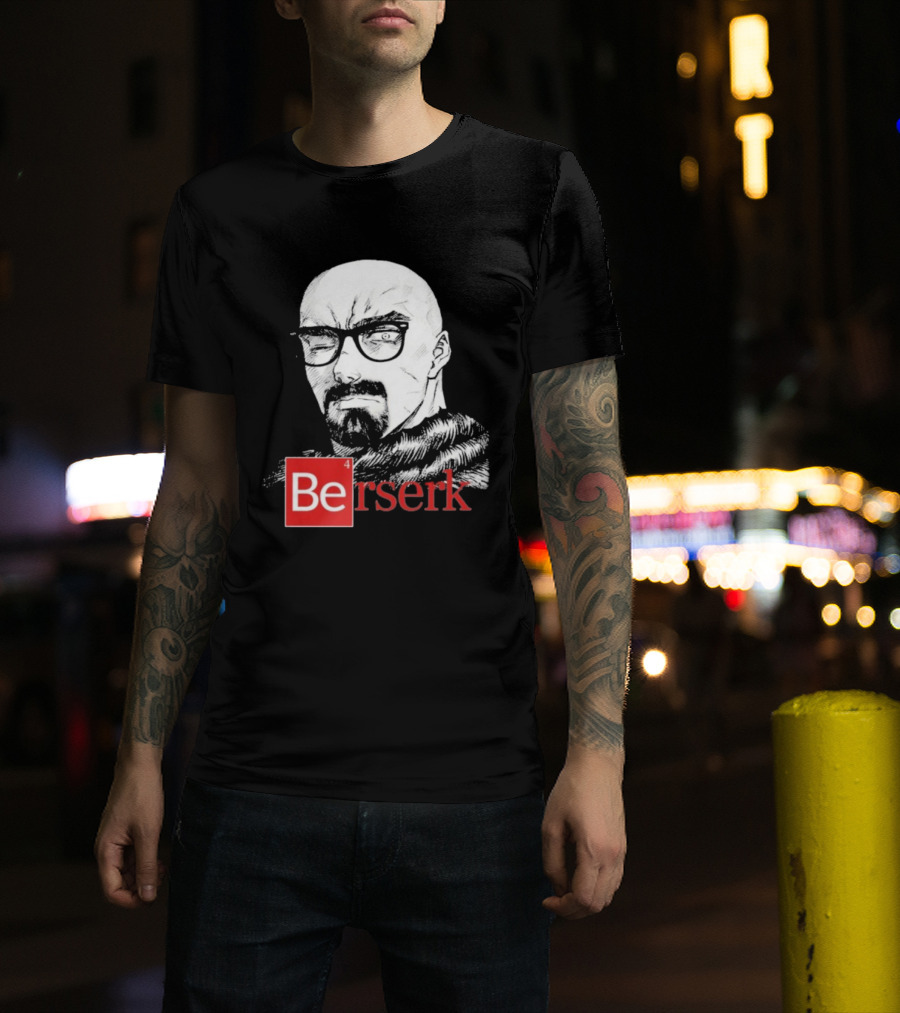 Breaking Bad Walter White Berserk Fusion T-Shirt
