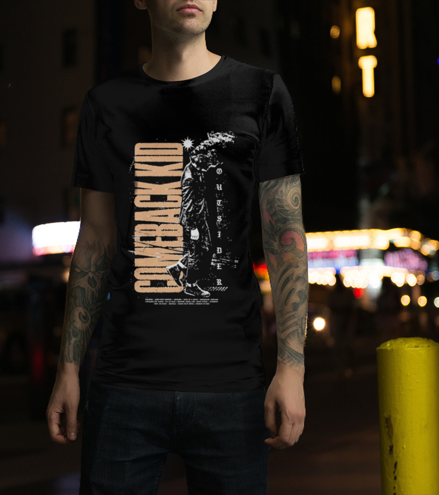 25 Years Of Comeback Kid Outsider Redux Celebration T-Shirt