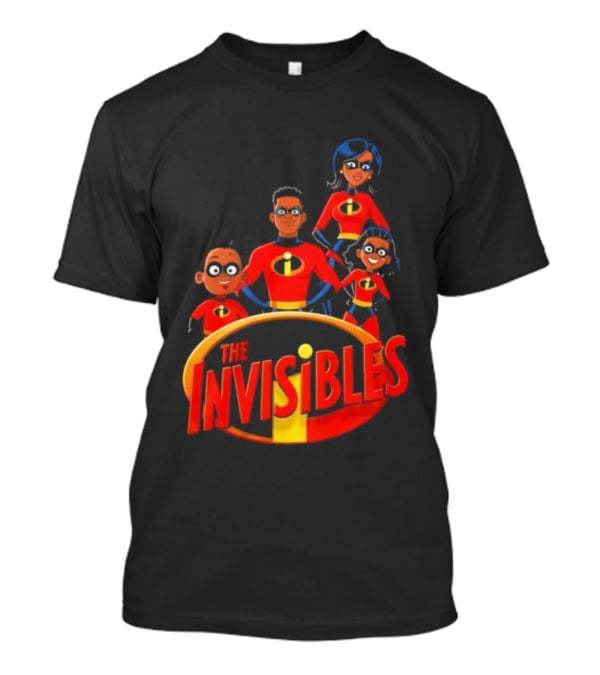 The Invisibles Characters The Incredibles Parody Superhero Family T-Shirt