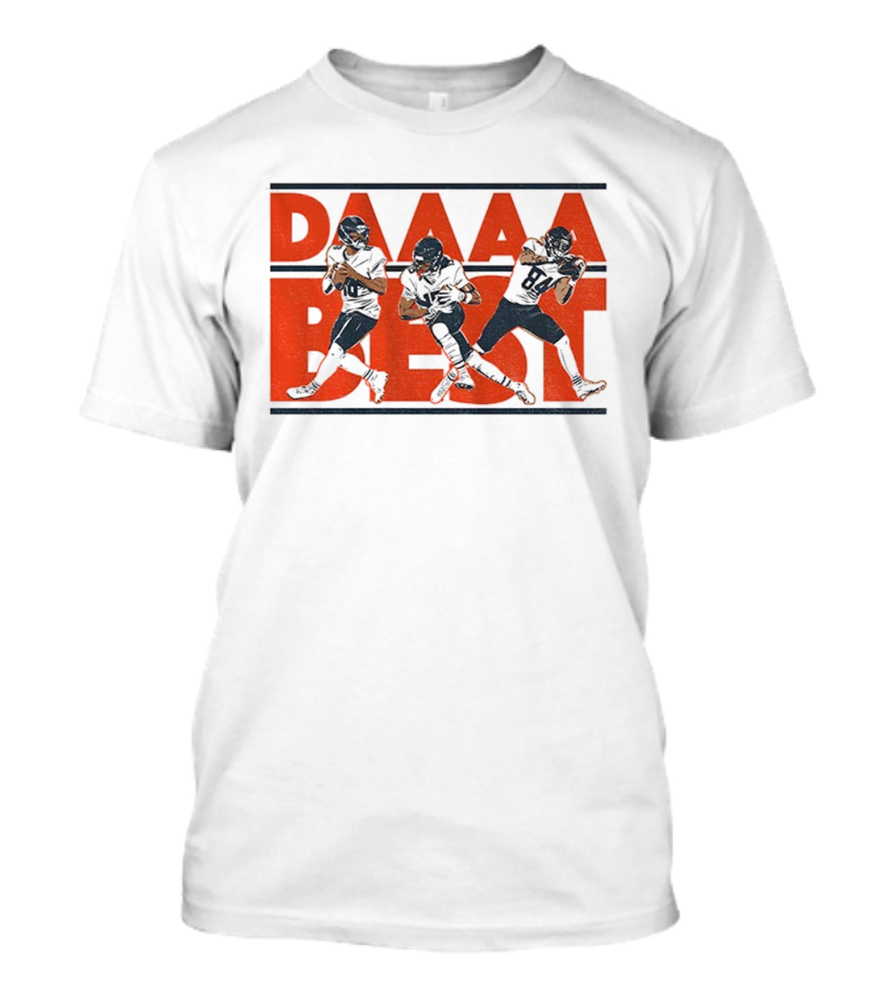 Caleb Williams Rome Odunze Colston Loveland Daaaa Best Chicago Bears NFL Football T-Shirt