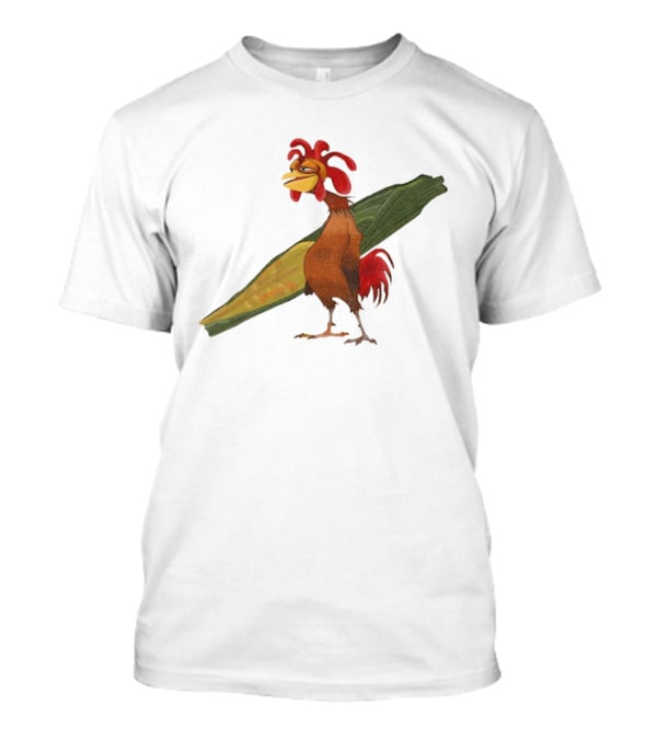 Chicken Joe Surf's Up Movie Character Funny Surfboard T-Shirt