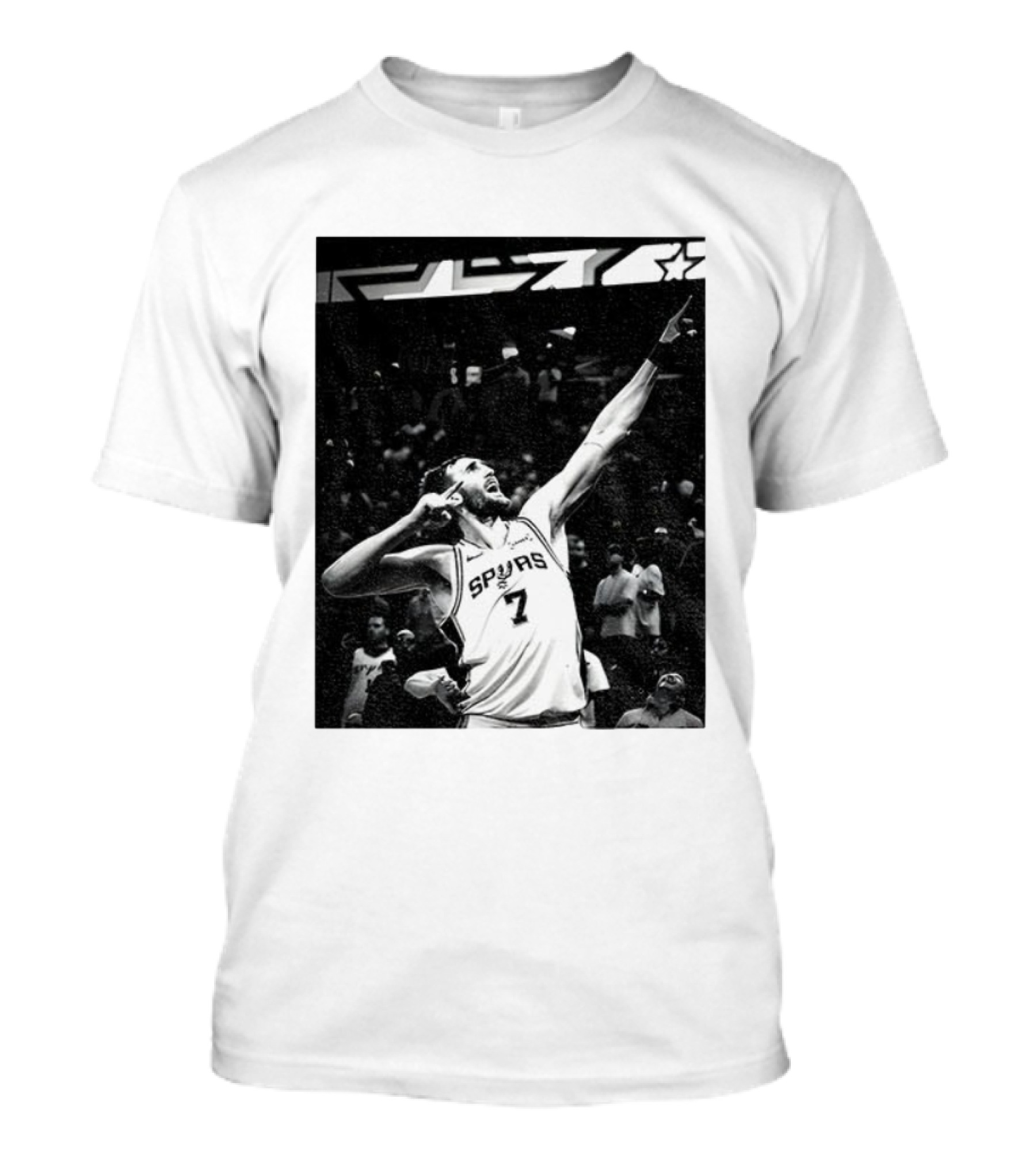 De’Aaron Fox Luke Kornet San Antonio Spurs Basketball Vintage T-Shirt