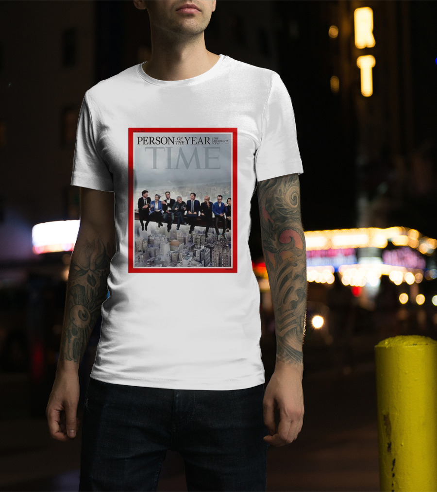 Person Of The Year The Architects Of AI TIME Cover 2023 T-Shirt