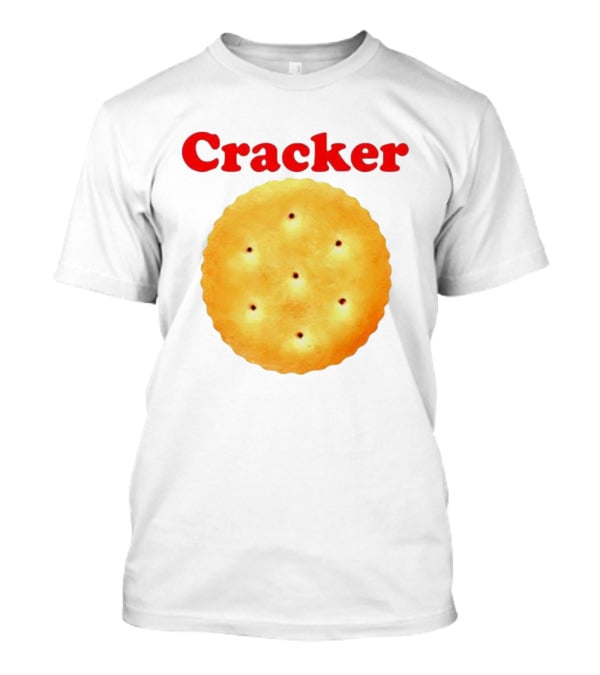 Cracker Anti Woke Memes Ritz Inspired Circular Design T-Shirt