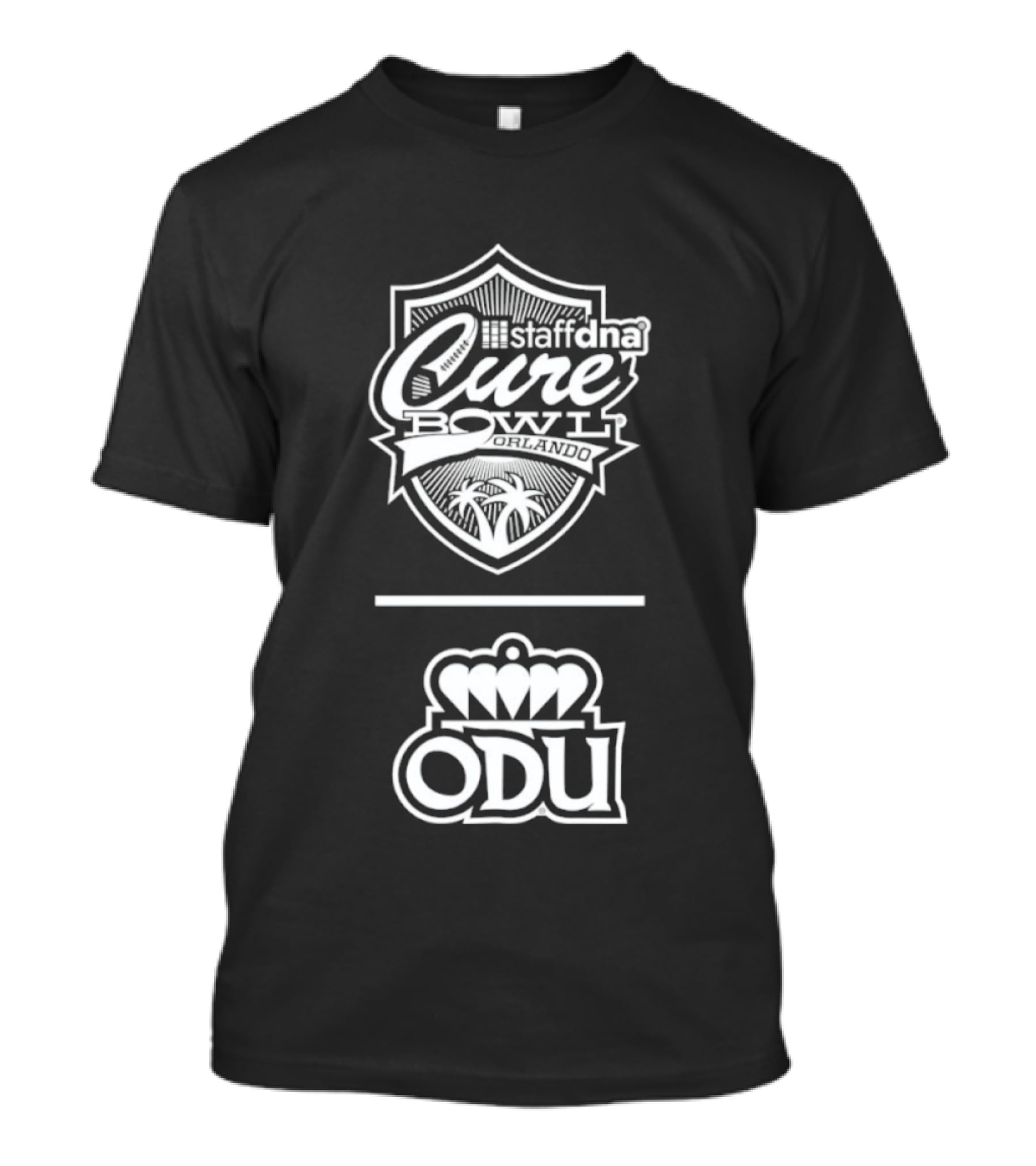 Old Dominion ODU StaffDNA Cure Bowl Orlando T-Shirt