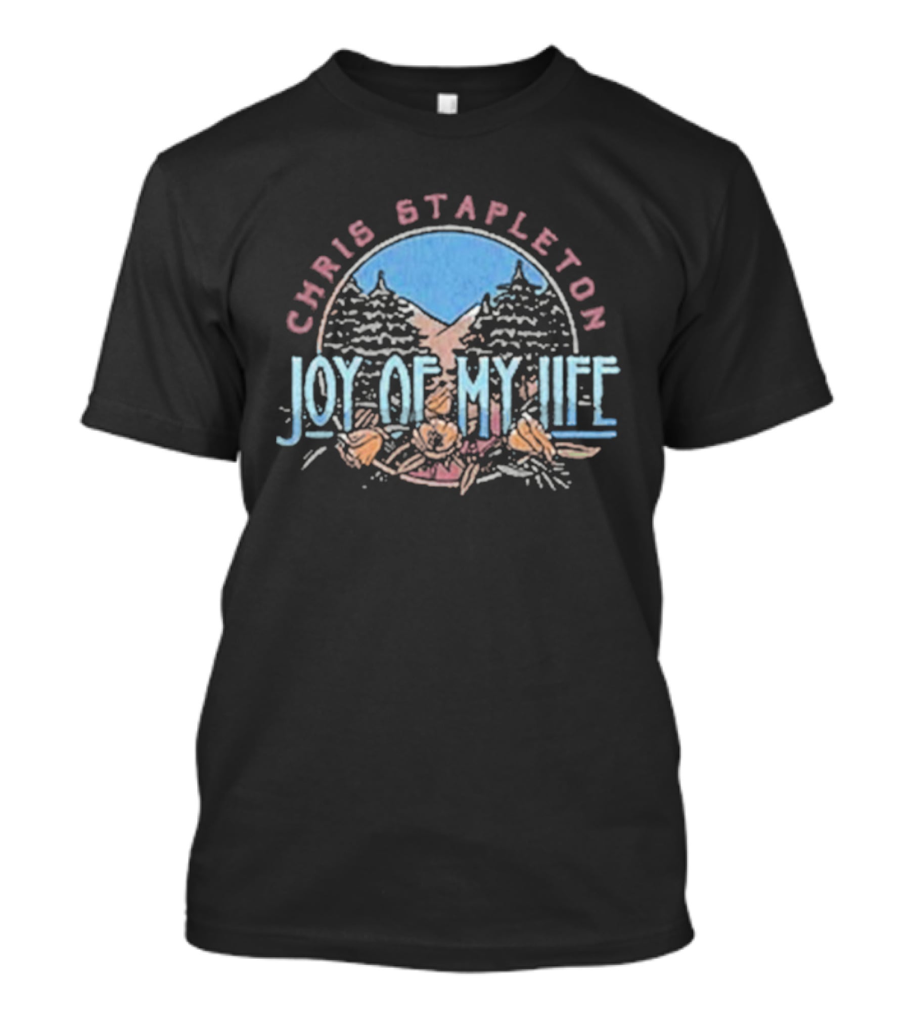 Chris Stapleton Joy Of My Life Blue Orange Iconic Style T-Shirt
