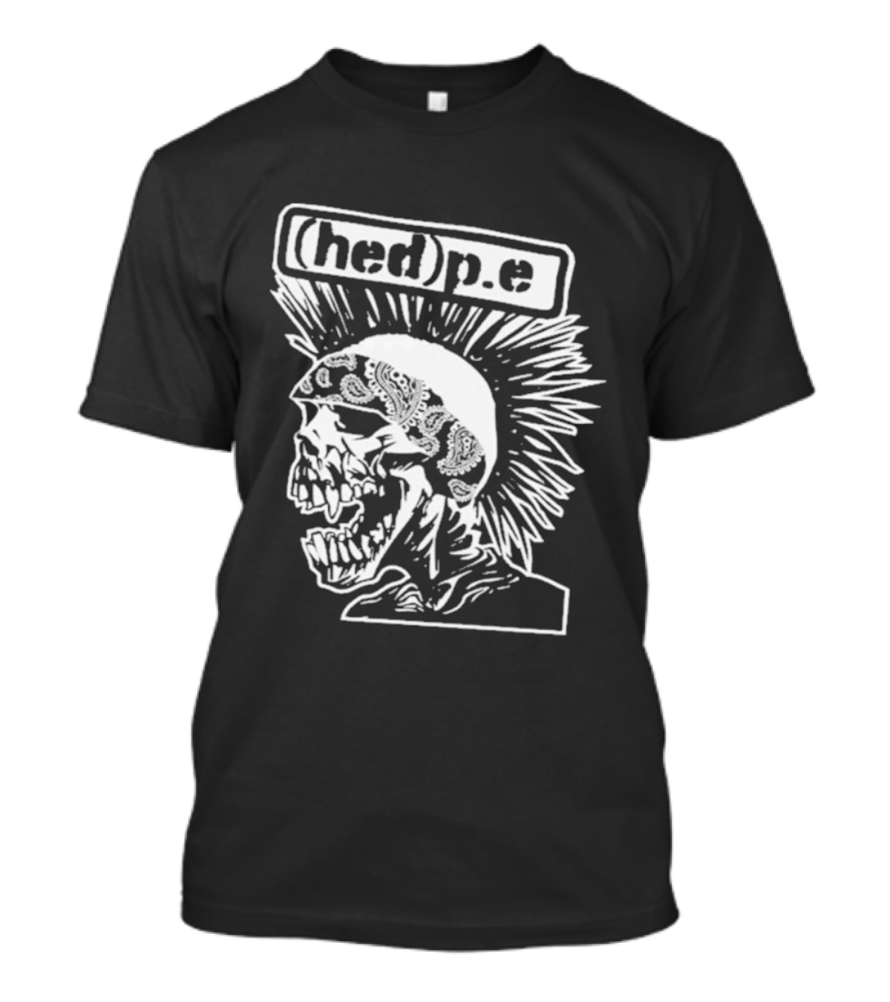 Hed PE Punk Skull Art Exploited Rip T-Shirt