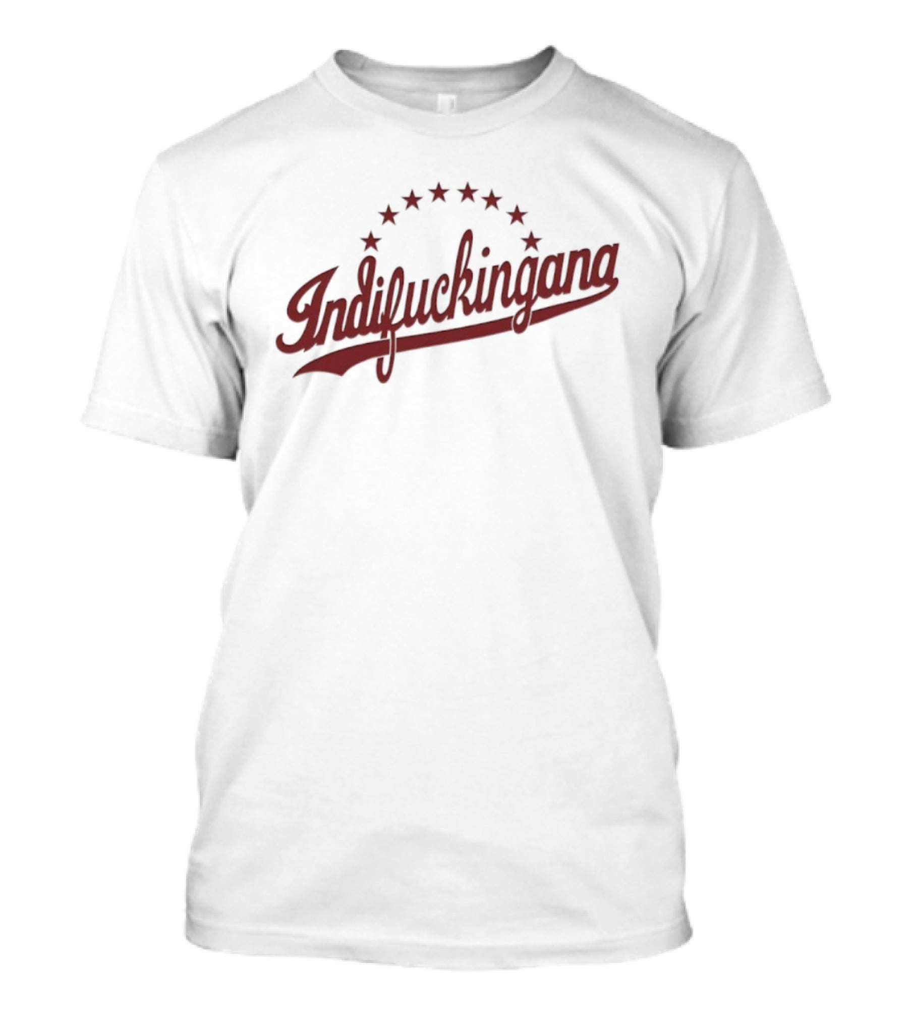 Indifuckingana Indiana Hoosiers Style Stars T-Shirt