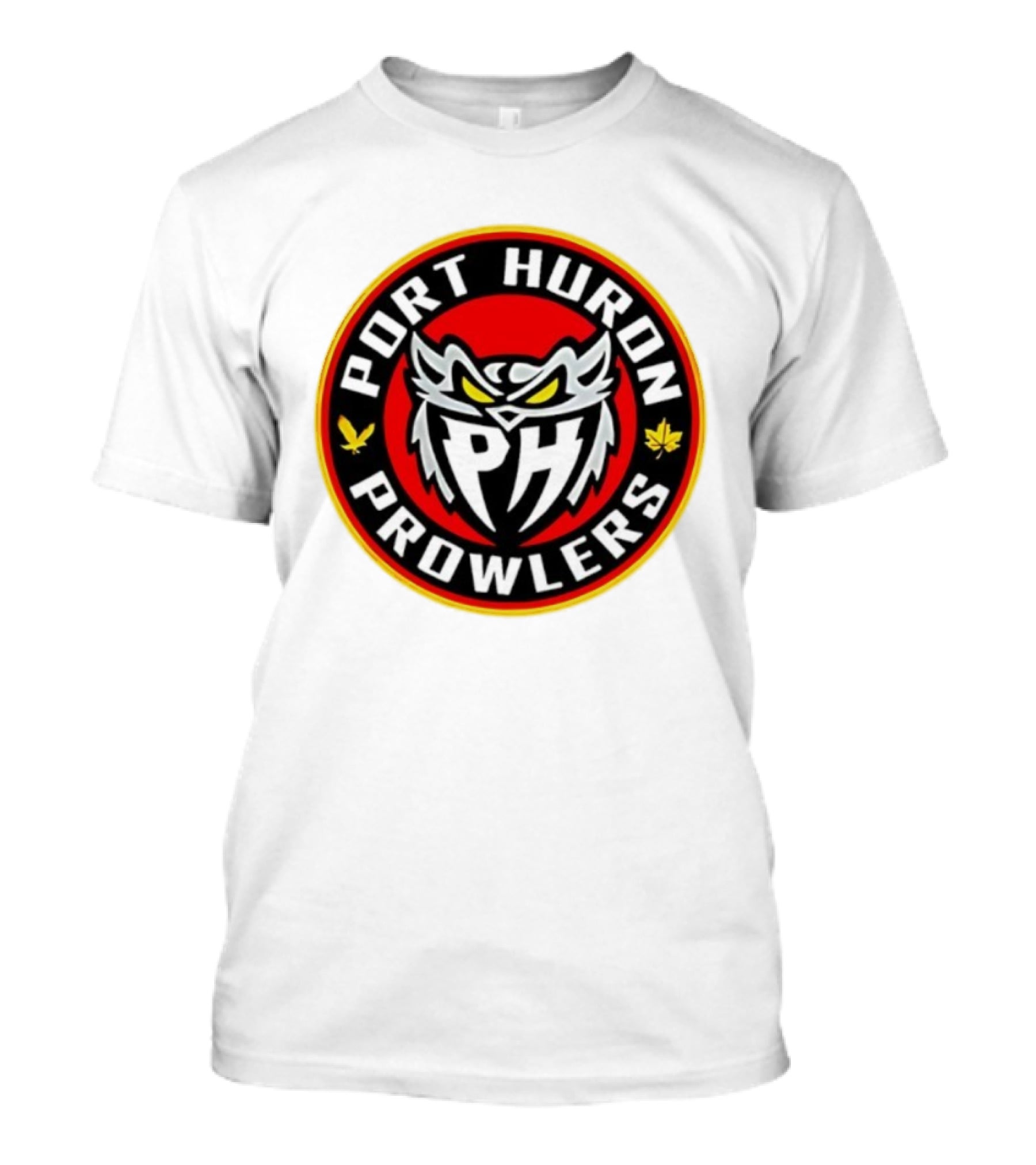 Port Huron Prowlers 2025 Hockey Team Owl Emblem T-Shirt