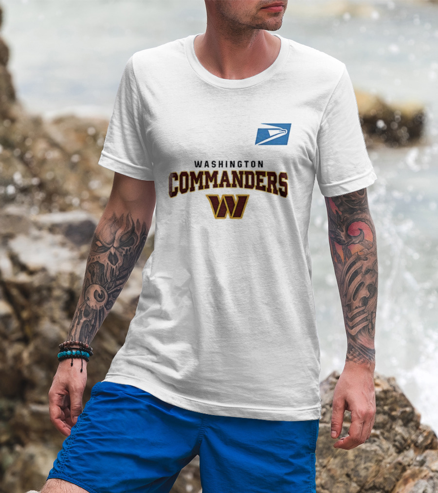 Washington Commanders USPS 250 Years One Mission Every Letter Every Mile Since 1775 T-Shirt