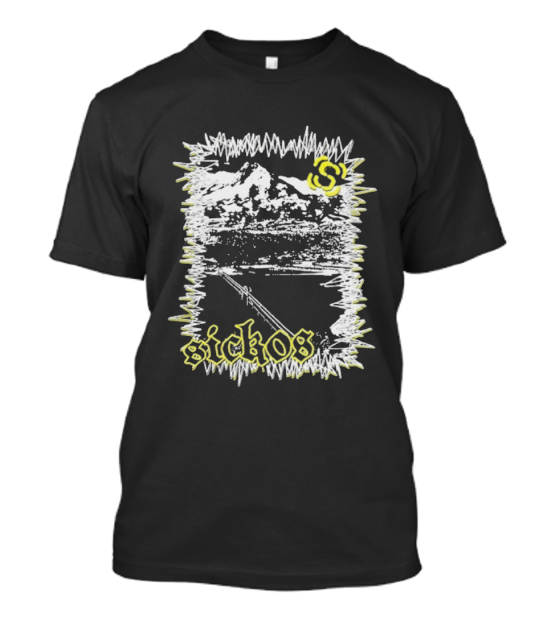 Sickos Mt. Hood Snowy Mountain Adventure S3 T-Shirt