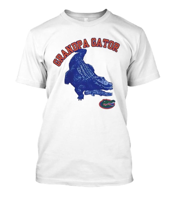 Grandpa Gator Florida Gators Football Fan Gear T-Shirt