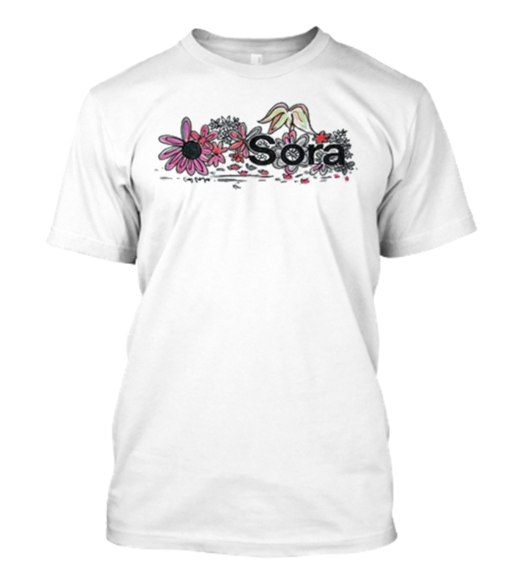 Sora Floral Wings Blossom T-Shirt
