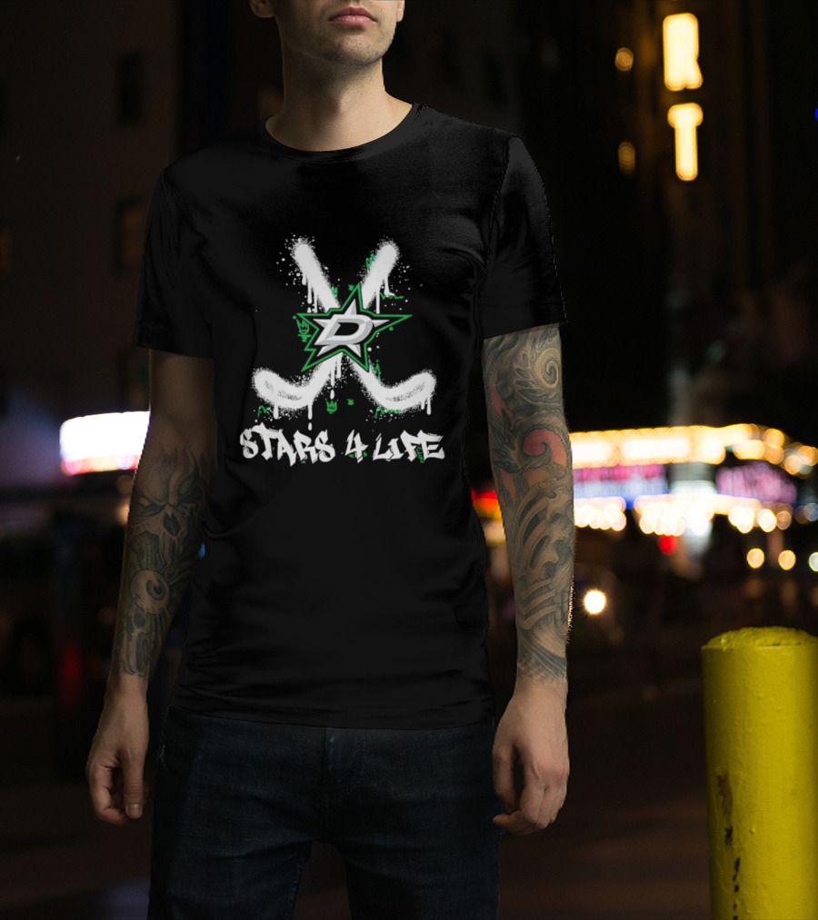 Dallas Stars NHL Stars 4 Life 2025 Hockey Fan Apparel T-Shirt