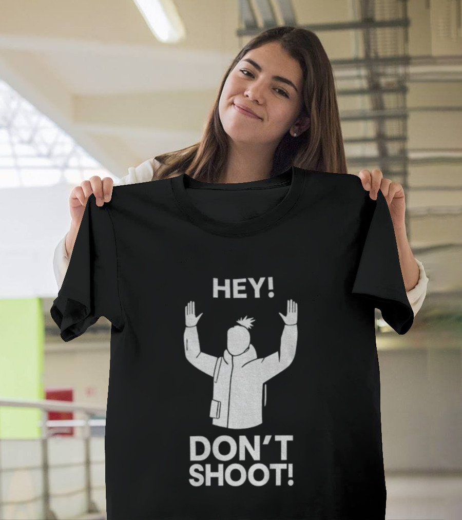 ARC Raiders Hey Don't Shoot Hands Up Gesture T-Shirt