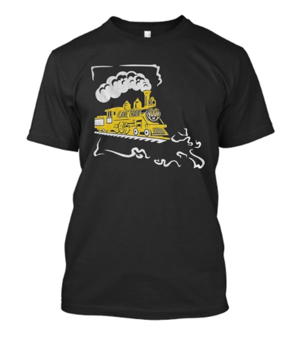 Lane Train Lane Kiffin LSU Tigers Football NFL Vintage Locomotive T-Shirt