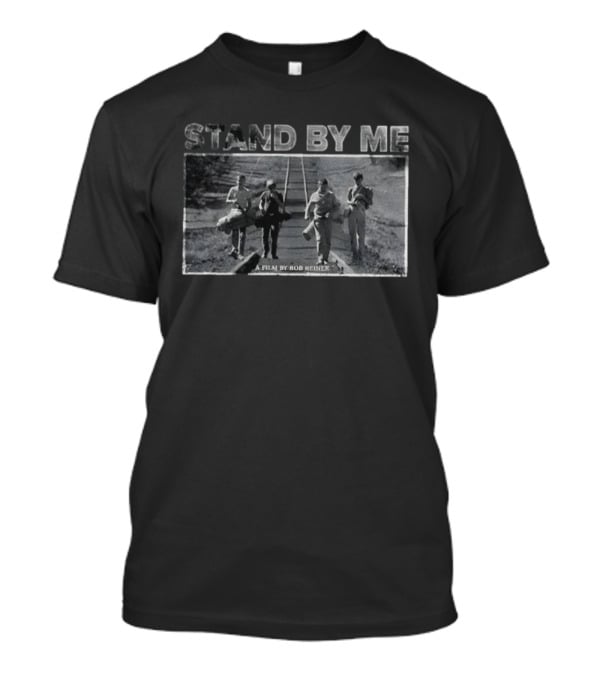 Stand By Me A Film By Rob Reiner Vintage Railroad Scene T-Shirt