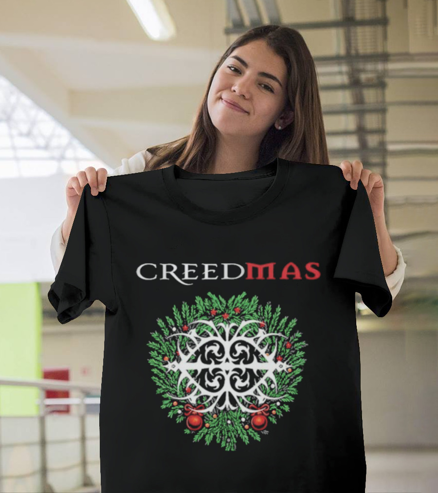 Creedmas 2025 Christmas Holiday Wreath Final Shows December T-Shirt