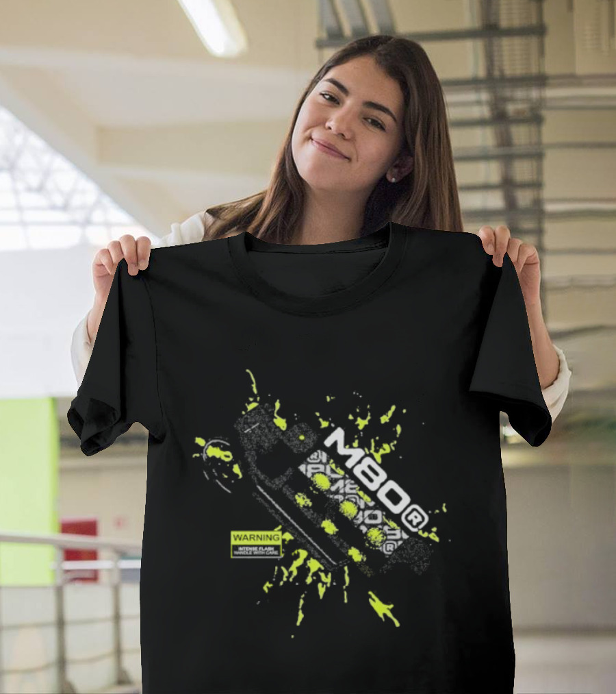 M80 Flashbang Warning Intense Flash Handle With Care T-Shirt