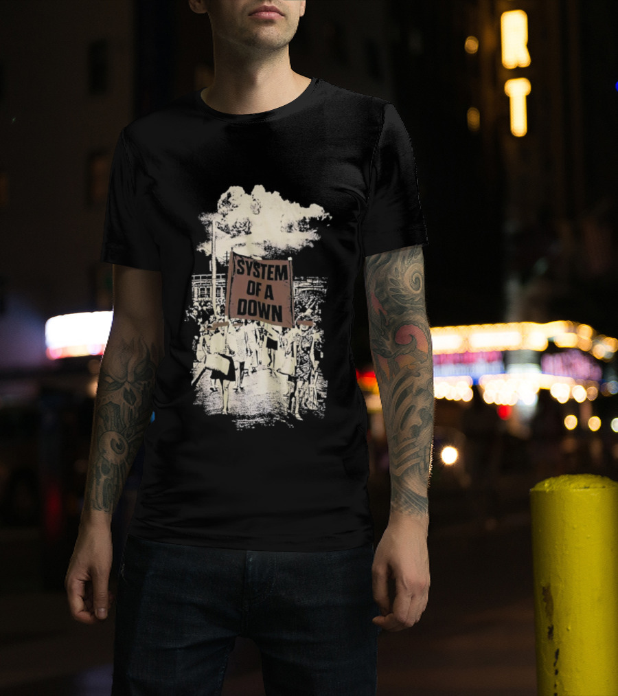 System Of A Down Vintage Tour Style T-Shirt