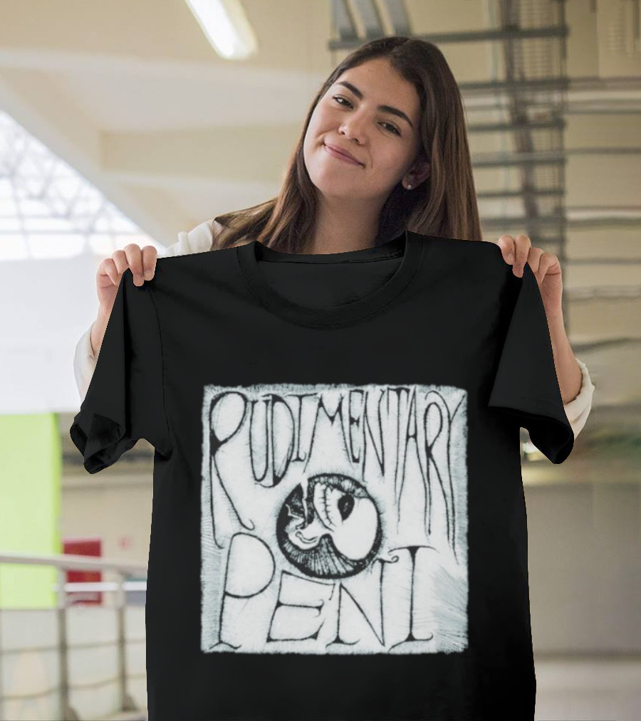 Rudimentary Peni Foetus Artwork Classic Punk Aesthetic T-Shirt