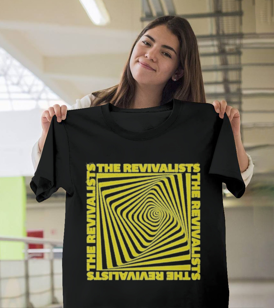 The Revivalists Hypnotic Spiral Fade Away T-Shirt