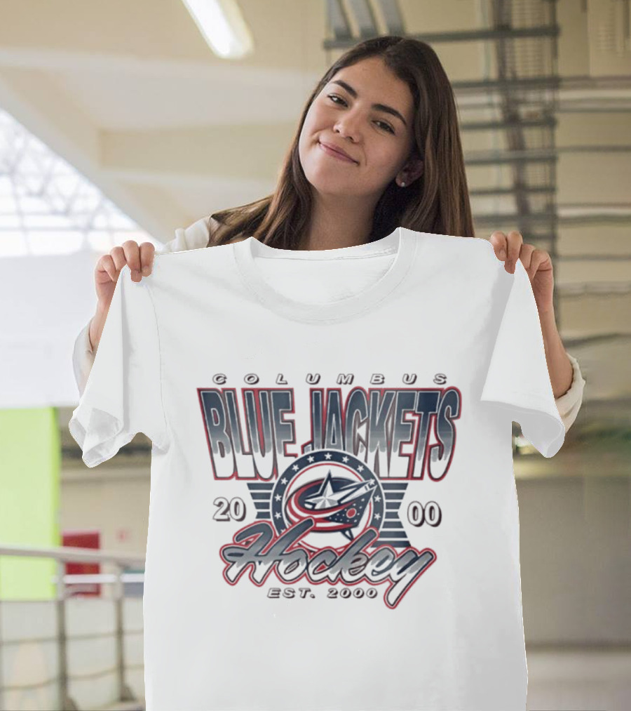 Columbus Blue Jackets Est 2000 Hockey 2000 T-Shirt