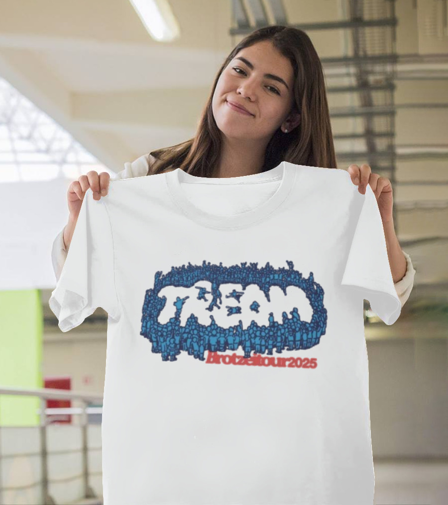 Tream Brotzeitour 2025 Moshpit Crowd Scene T-Shirt