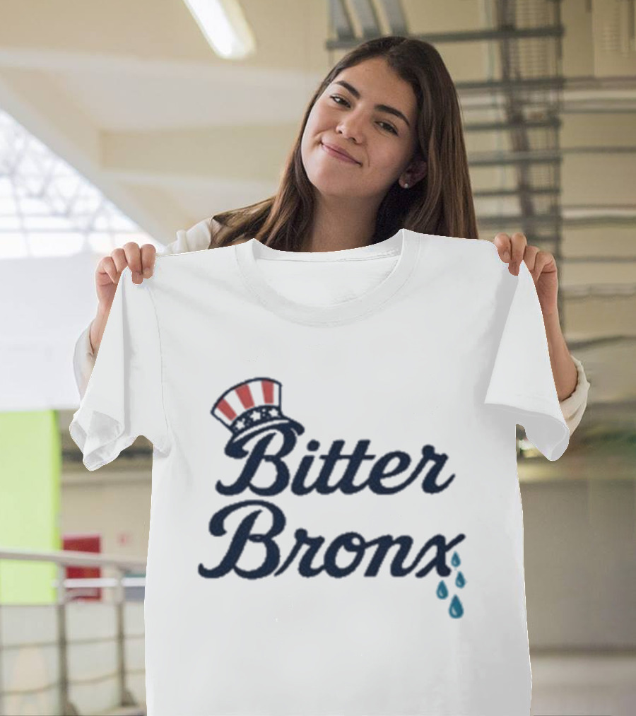 Bitter Bronx Uncle Sam Hat Teardrops T-Shirt