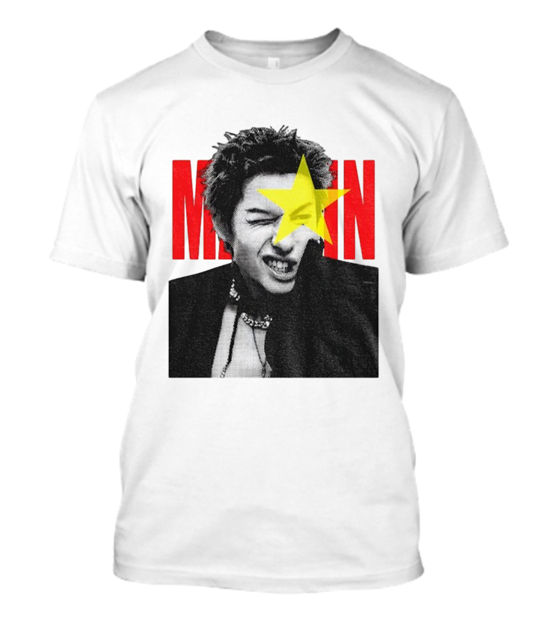 Martin Cortis Vintage Kpop Star 90s Style Iconic Yellow Star T-Shirt