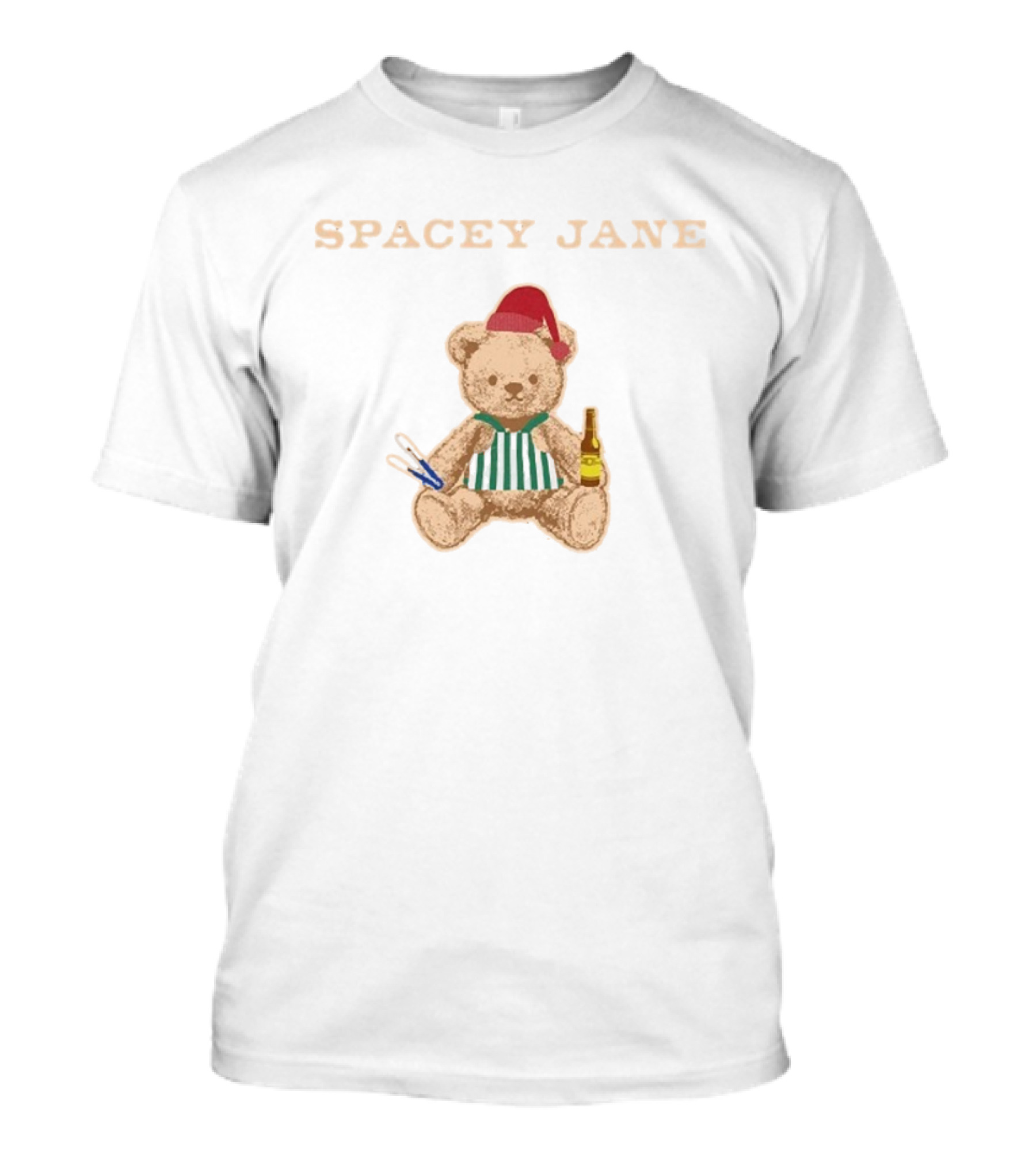 Spacey Jane Bear BBQ Christmas Holiday T-Shirt