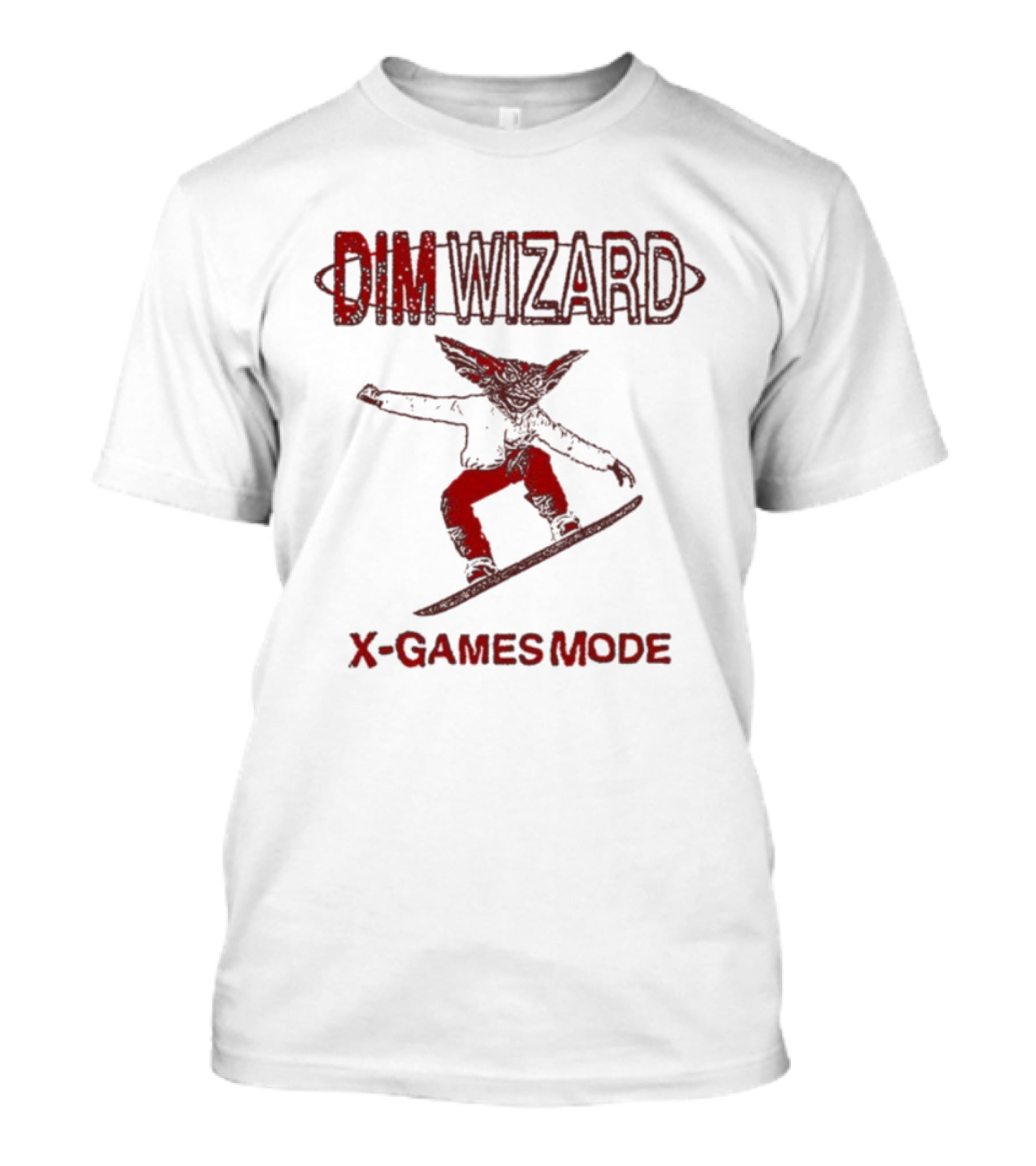 Dim Wizard Extreme Skateboarding X-Games Mode T-Shirt