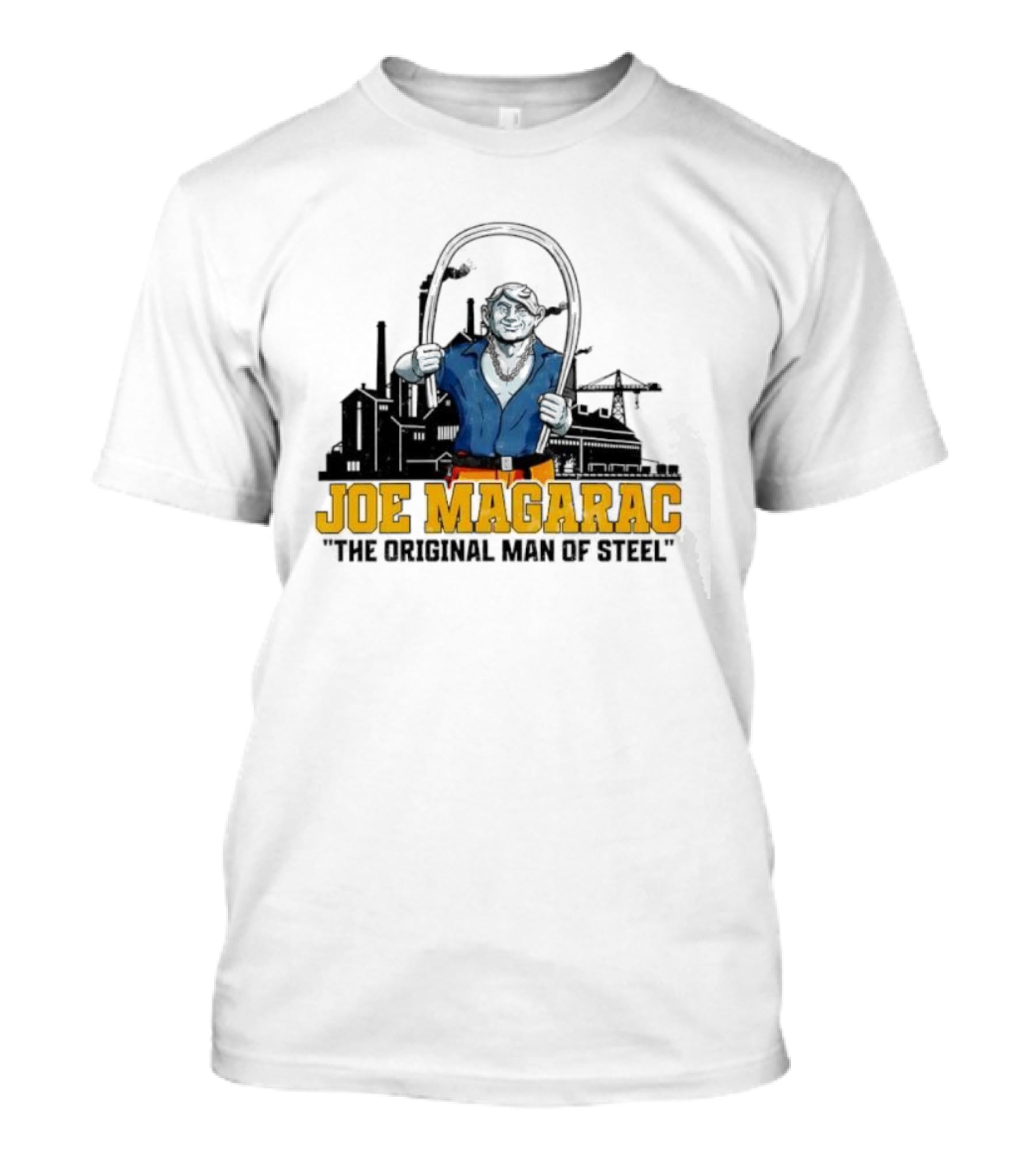 Joe Magarac The Original Man Of Steel Iconic American Folk Legend T-Shirt