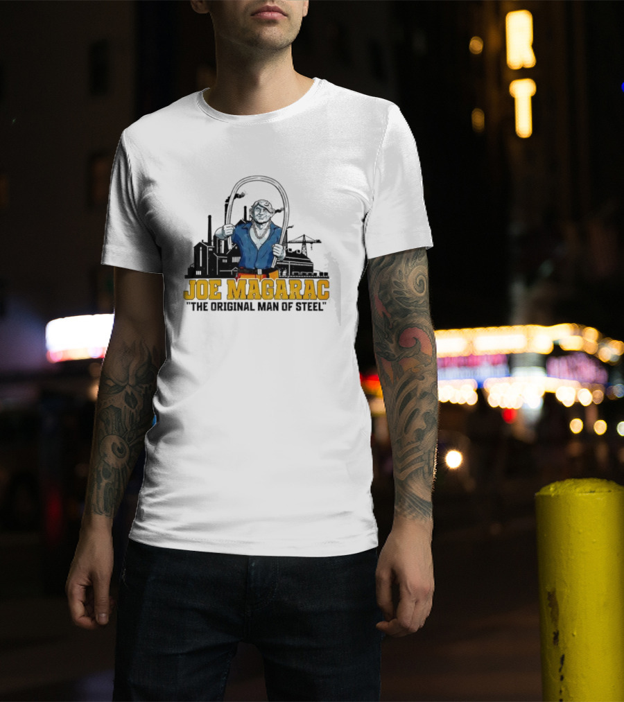 Joe Magarac The Original Man Of Steel Iconic American Folk Legend T-Shirt