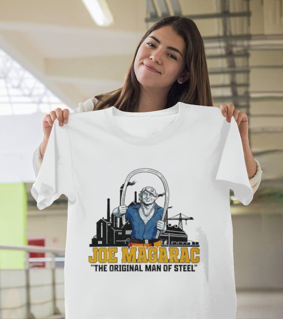 Joe Magarac The Original Man Of Steel Iconic American Folk Legend T-Shirt