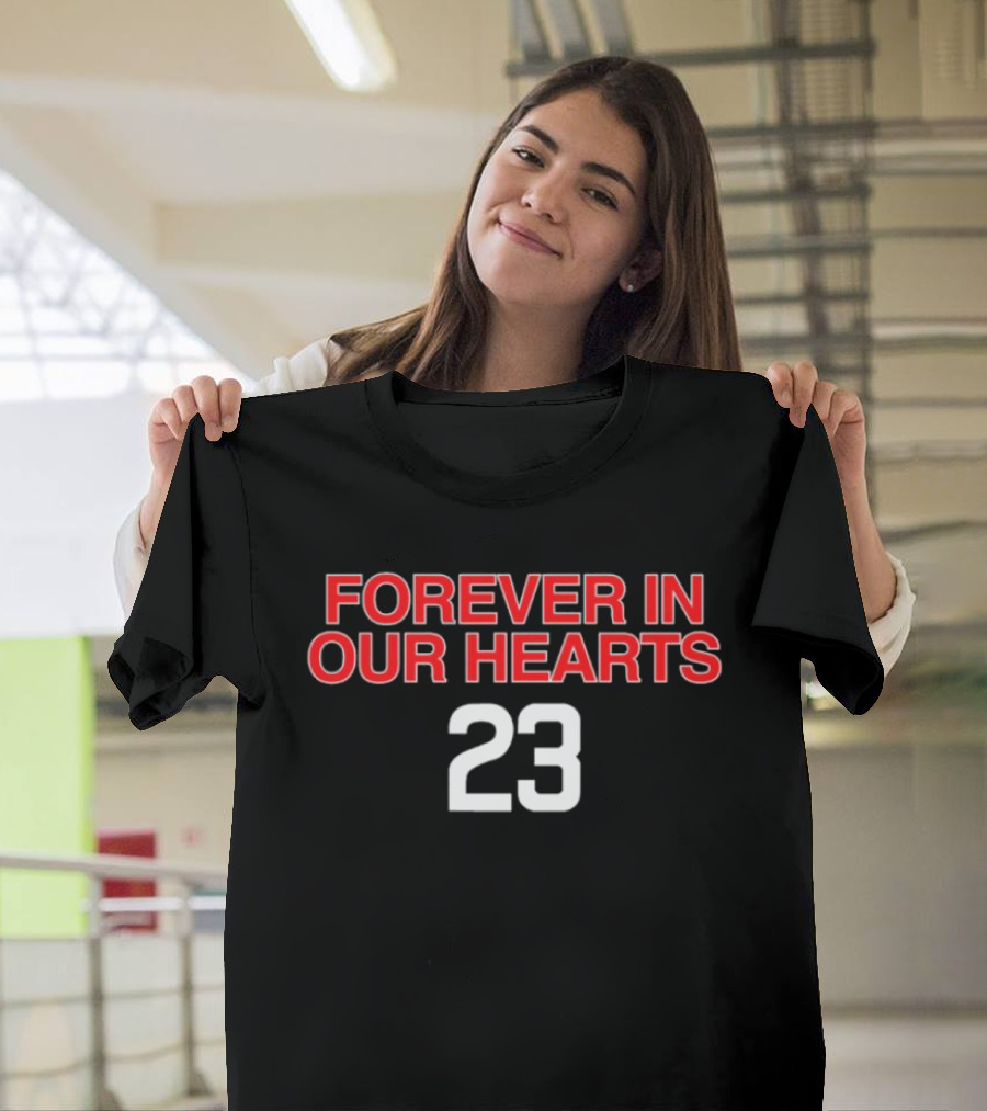 Forever In Our Hearts 23 Chicago Cubs T-Shirt