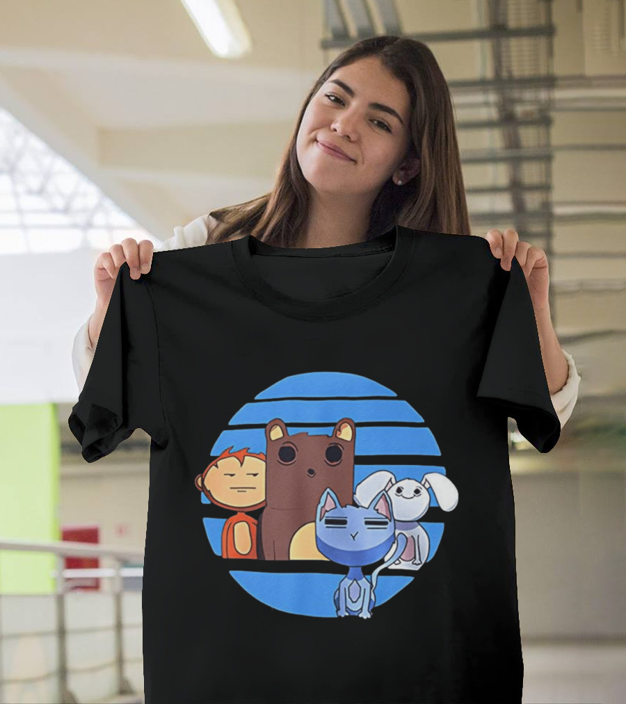 Final Destination Bloodlines Cartoon Animals Bobby Campbell Owen Joyner T-Shirt