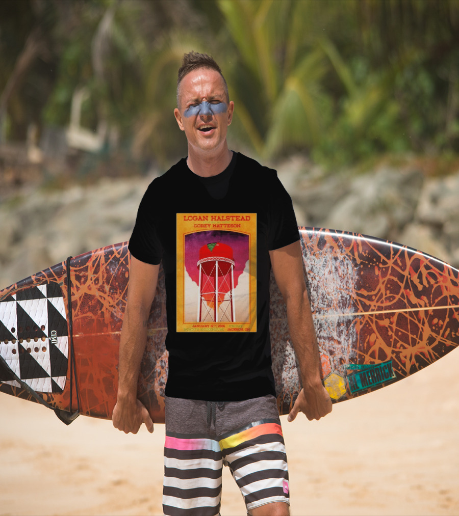 Logan Halstead Corey Matteson Rowdy's Smokehouse Jackson Ohio January 16 2026 T-Shirt