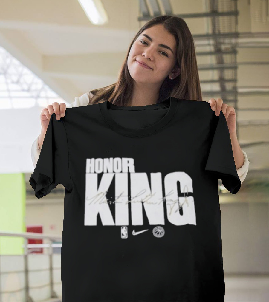 Nike Golden State Warriors Honor The King Martin Luther King Jr NBA T-Shirt