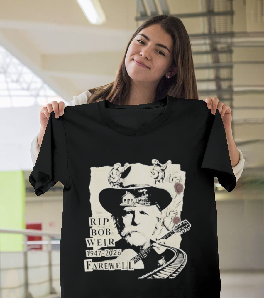 RIP Bob Weir 1947 2026 Terrapin Station Farewell T-Shirt