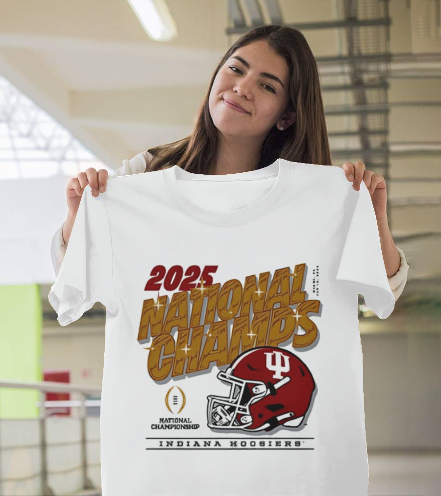 2025 National Champs Indiana Hoosiers Football Champions T-Shirt