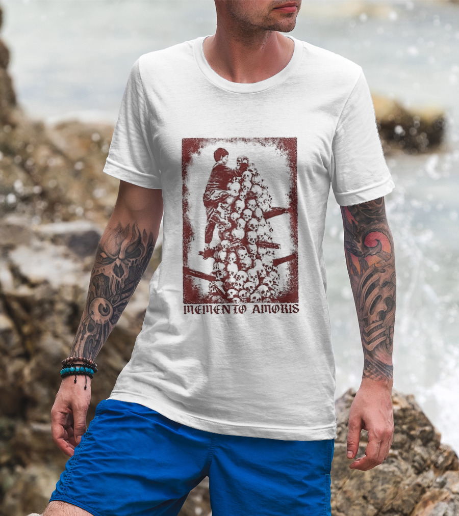Memento Amoris Gothic Horror Skeleton Climber T-Shirt